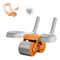 Rueda Abdominal con Soporte y Auto Rebote