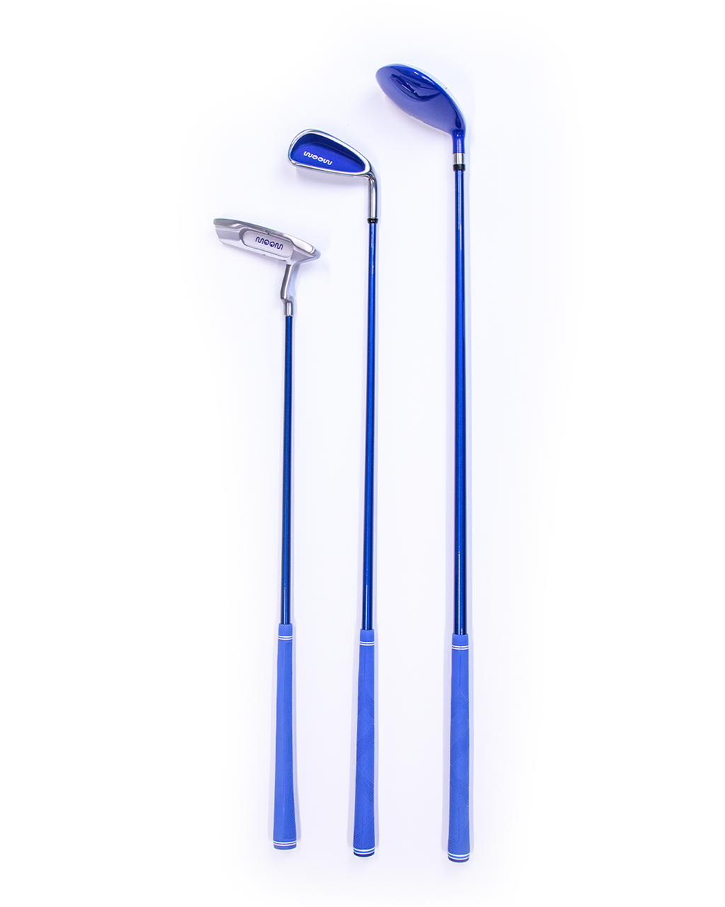 Driver, hierro 7 y putter WOOW para niños