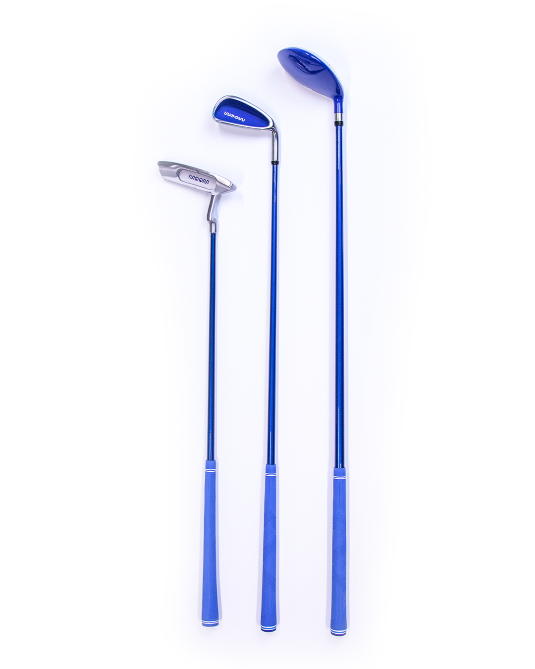Driver, hierro 7 y putter WOOW para niños