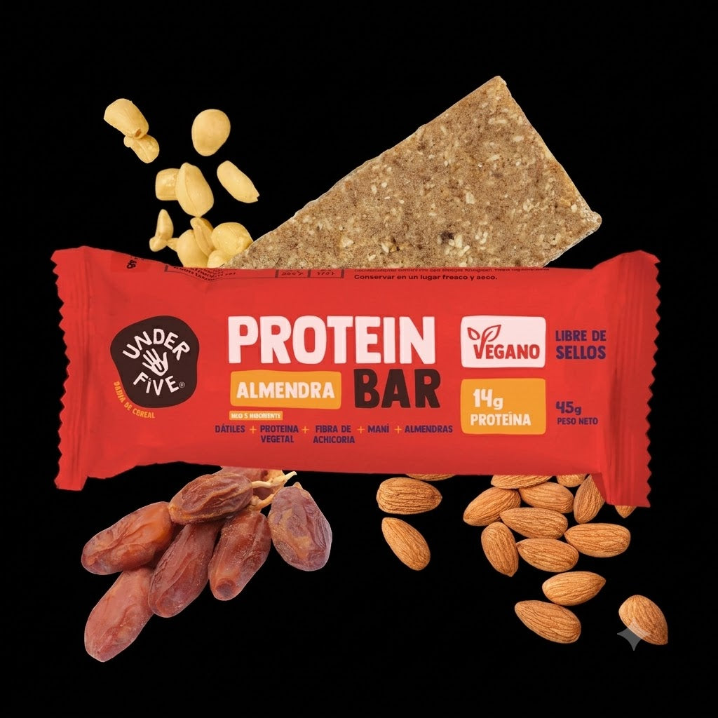 Protein Bar ALMENDRA (Caja de 5 Unidades)