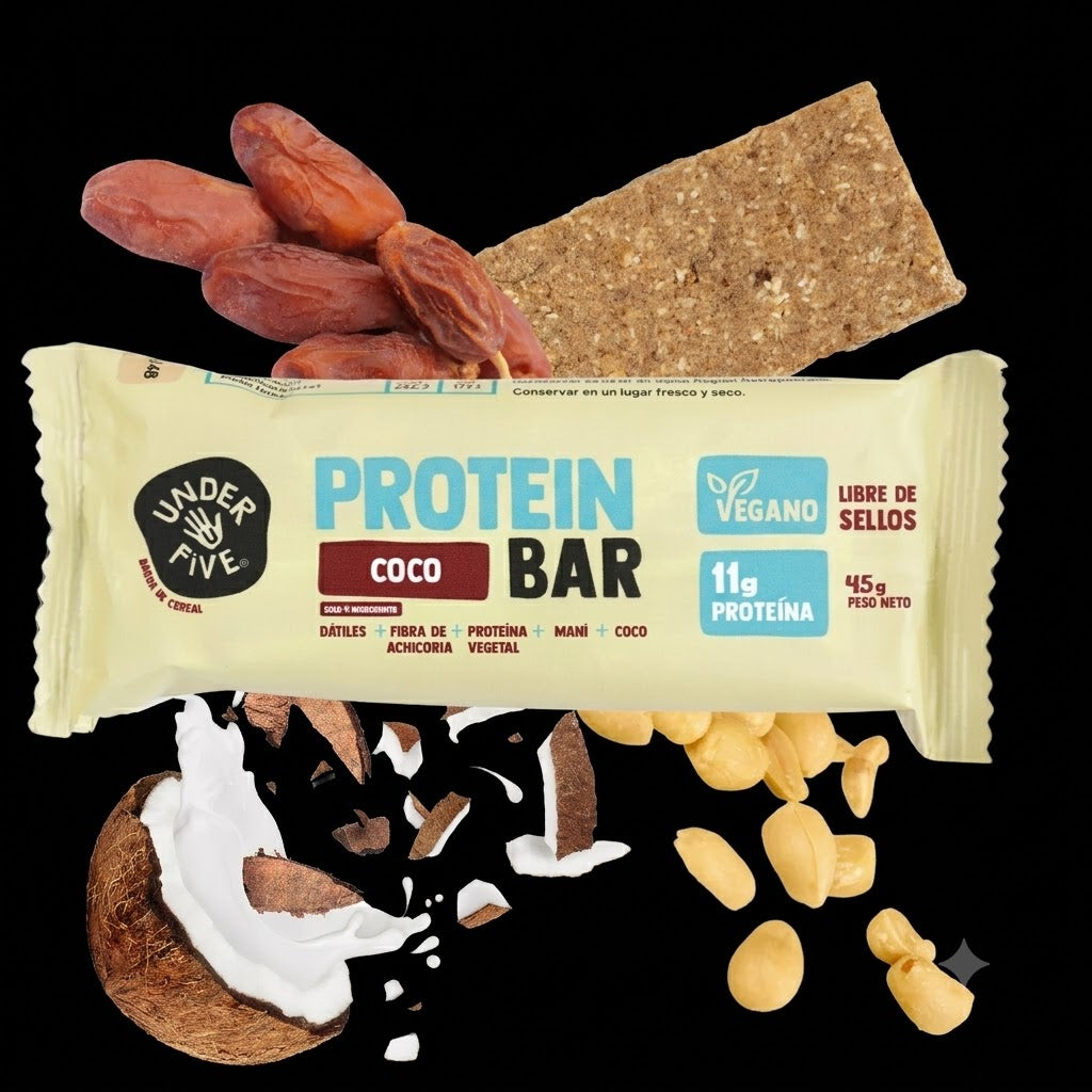 Protein bar COCO. UNDER FIVE