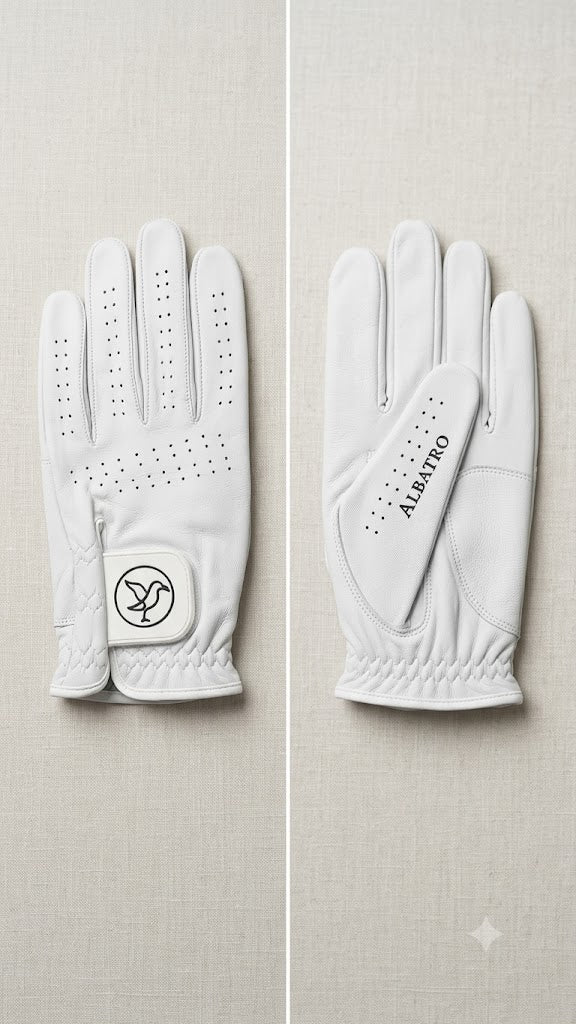 Guante de golf de cuero premium Albatro Golf Players Collection