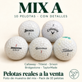 10 Pelotas de Golf Usadas — Grado A (con detalles mínimos)