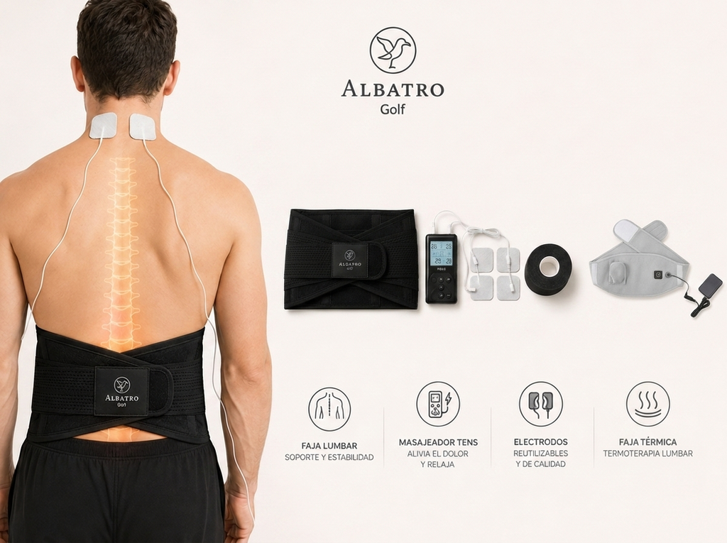 Kit Recovery 02 — Lumbo-ciática - Albatro Golf