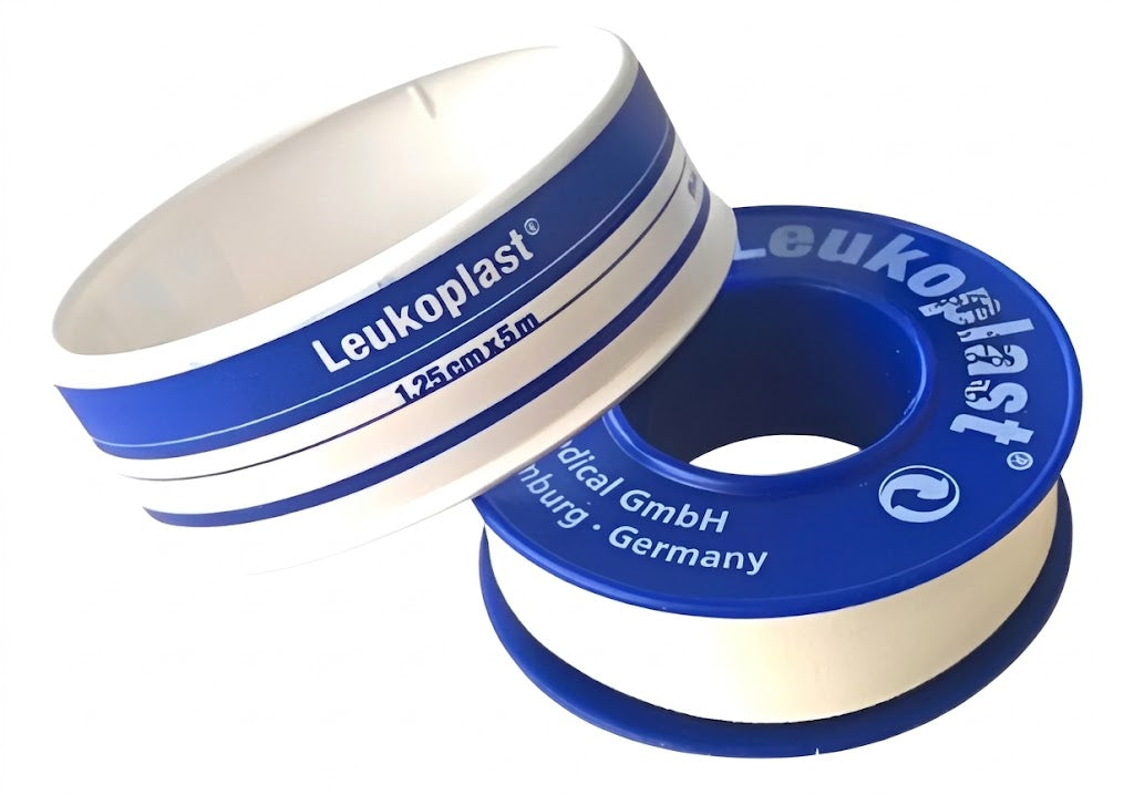 Leukoplast 1,25cm X 5m Color Blanco