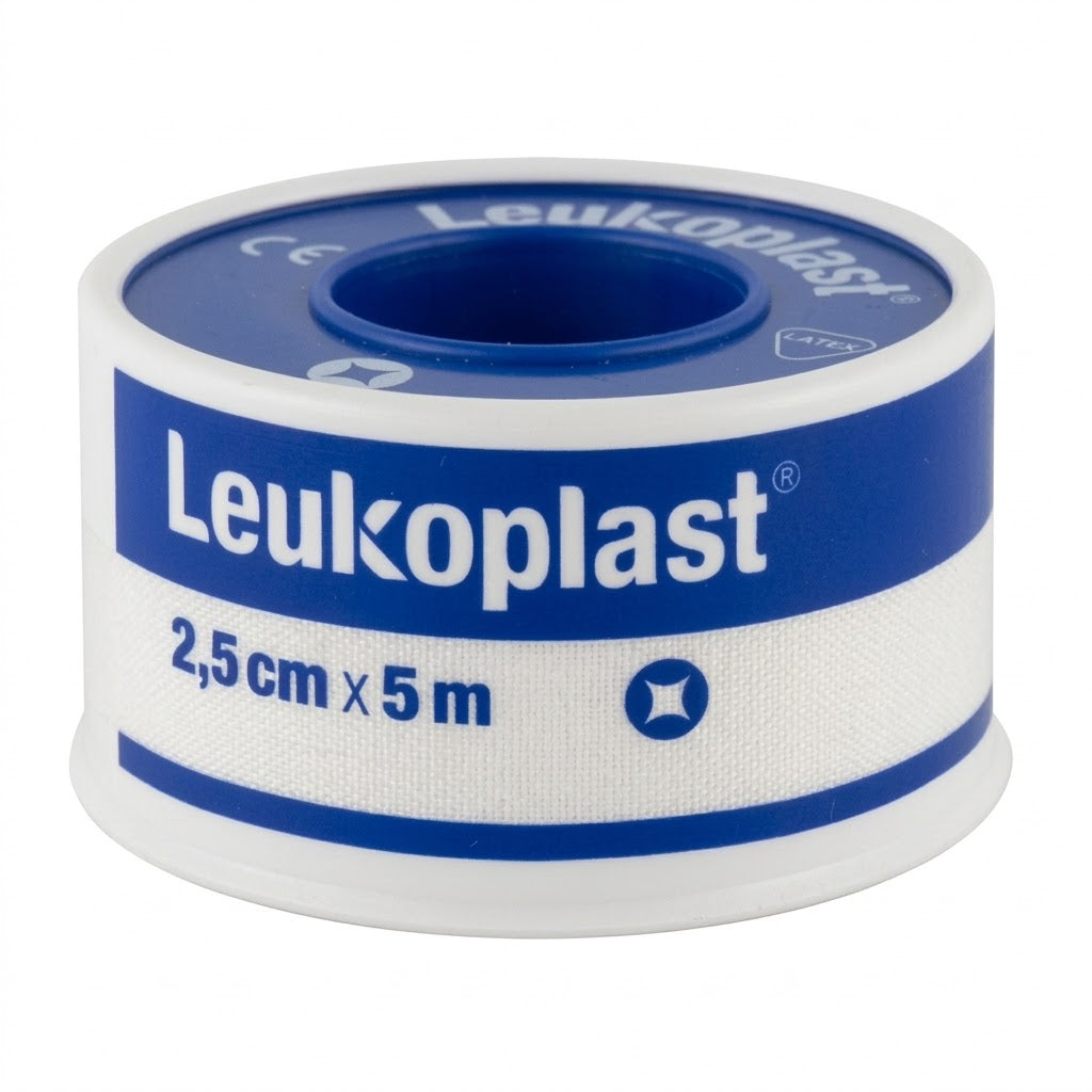 Leukoplast 2,5 cm x 5 m color blanco