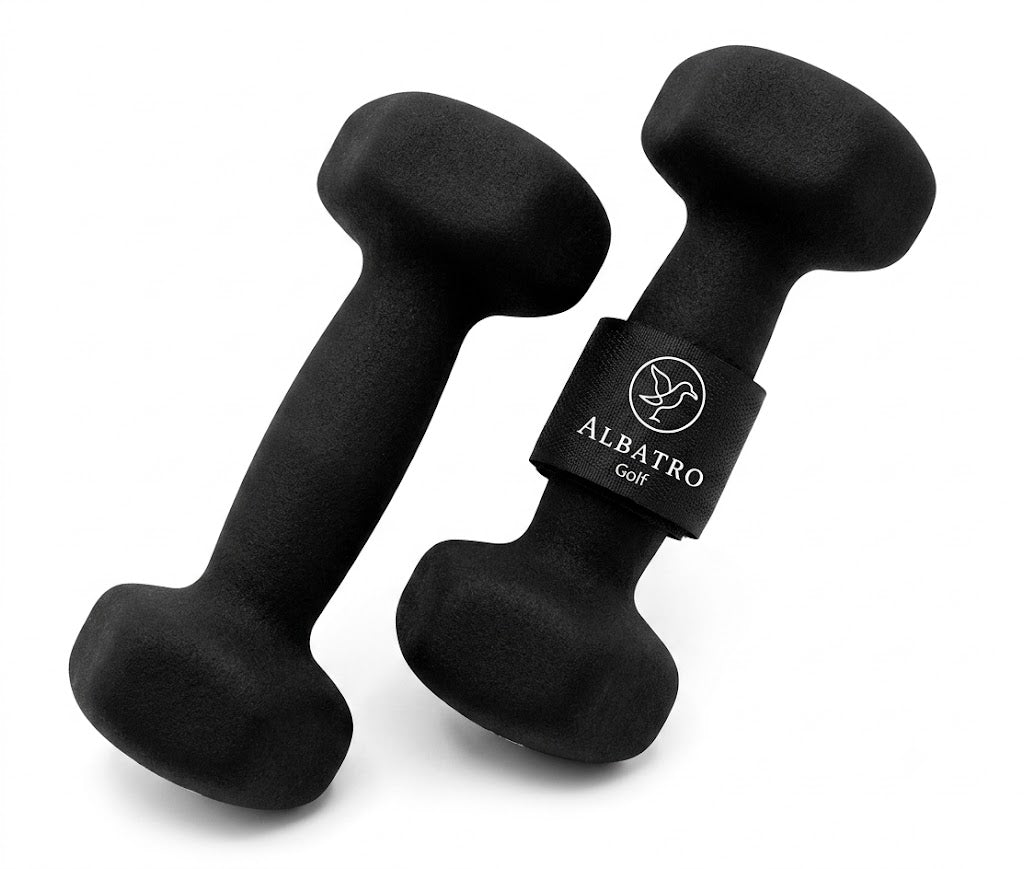 2 mancuernas de neopreno de 1,5 kg para muñeca y antebrazo