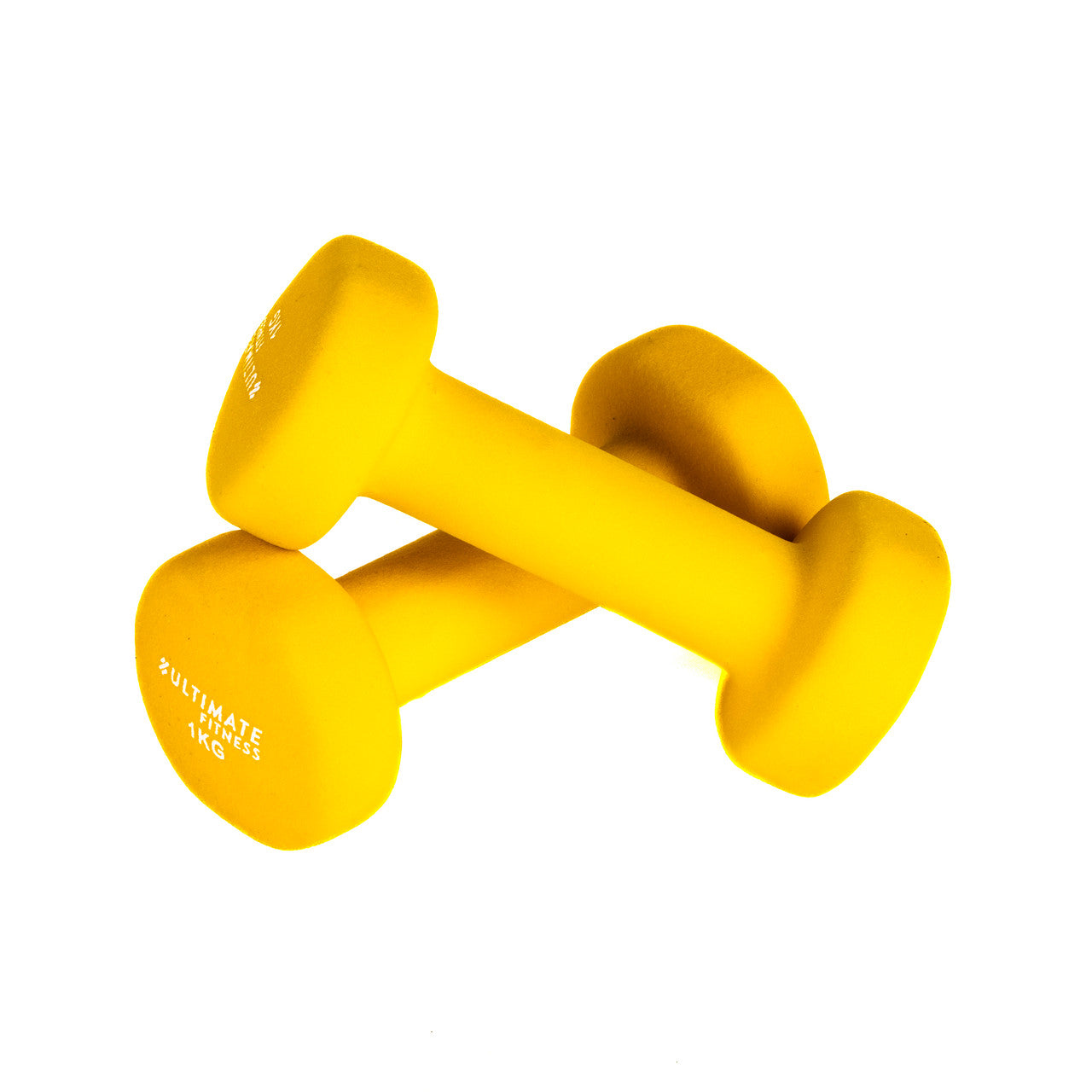 2 Mancuernas de Neopreno 1 kg — Entrenamiento de Muñeca y Antebrazo