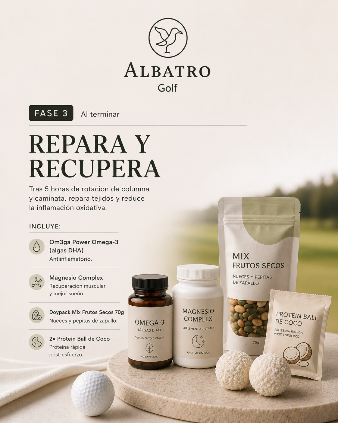 Pack Post-Juego — Recovery Anti-Inflamatorio