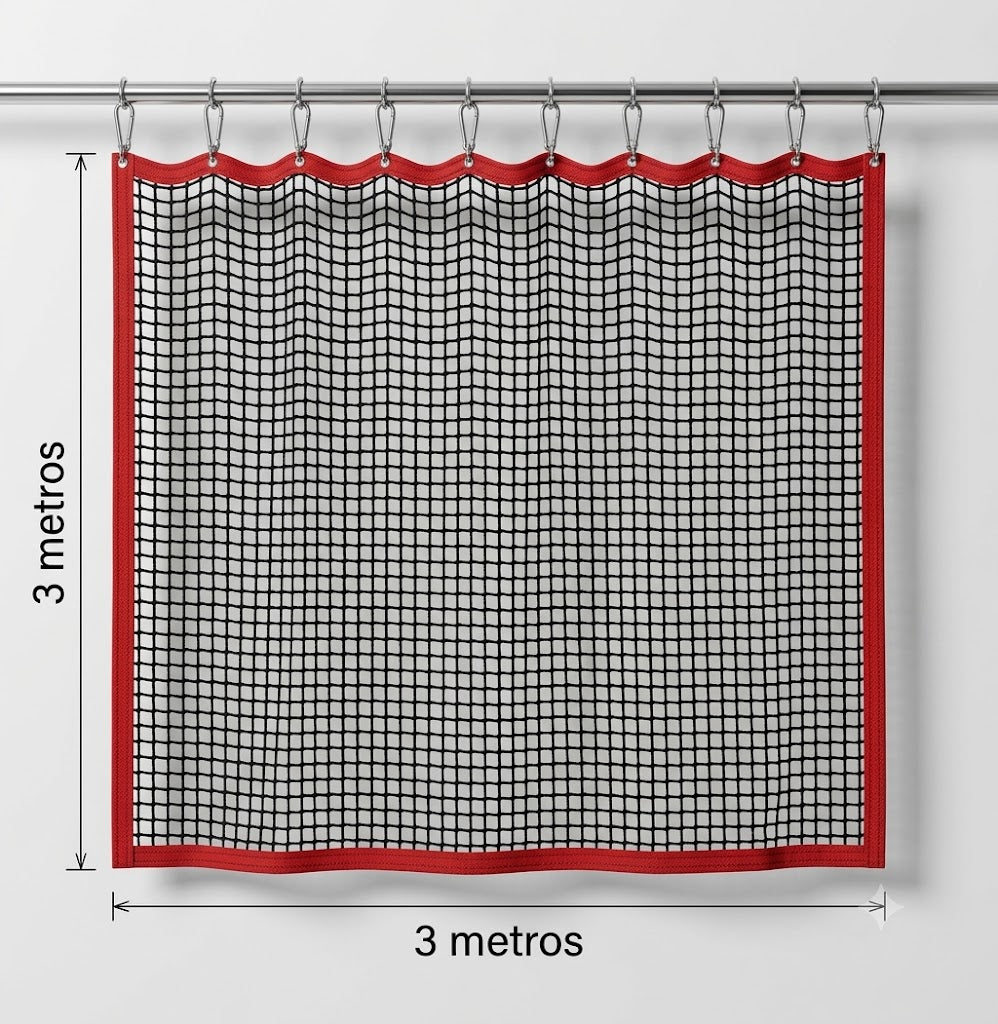Red de Práctica de Golf Plegable 3x3 m
