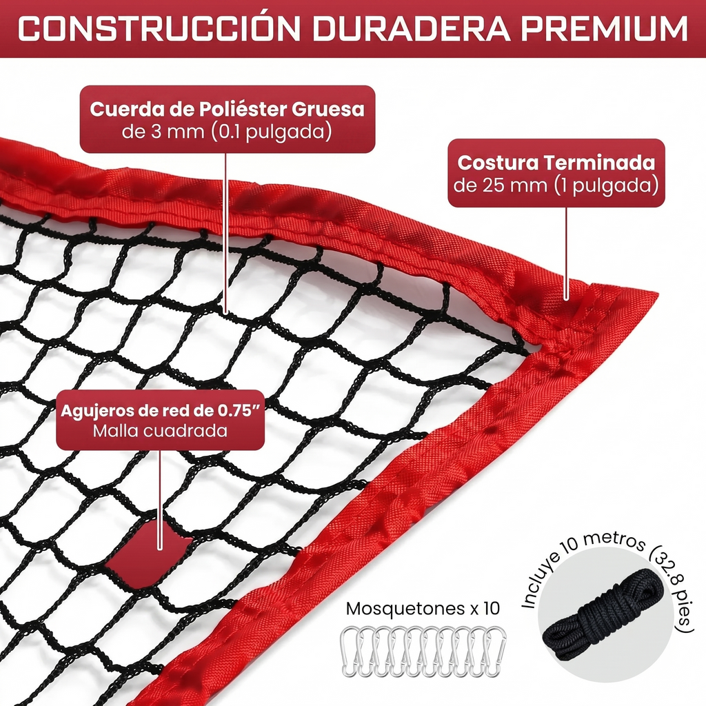Red de Práctica de Golf Plegable.3x3M