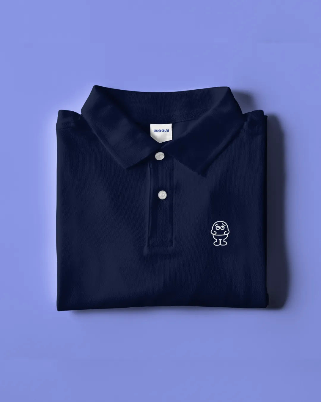 Polera WOOW azul