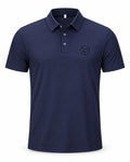 Polera Dry Fit Golf Perfomance. Azul Navy