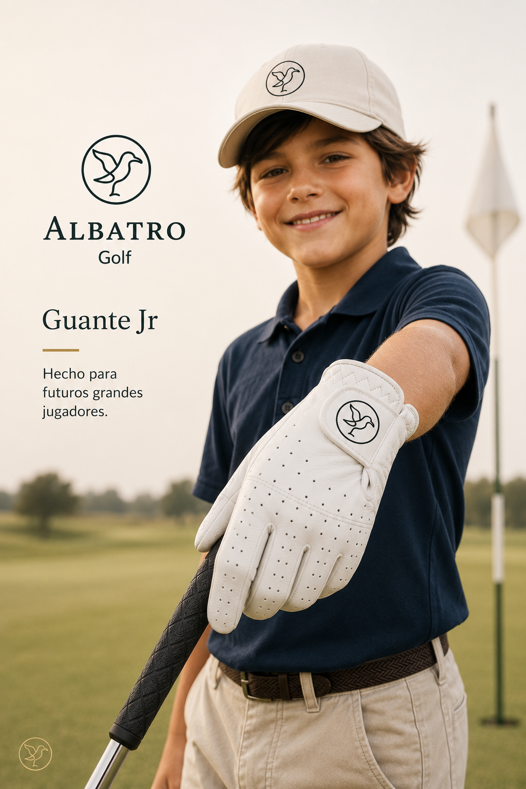 Guante de Golf Junior — Cuero Premium