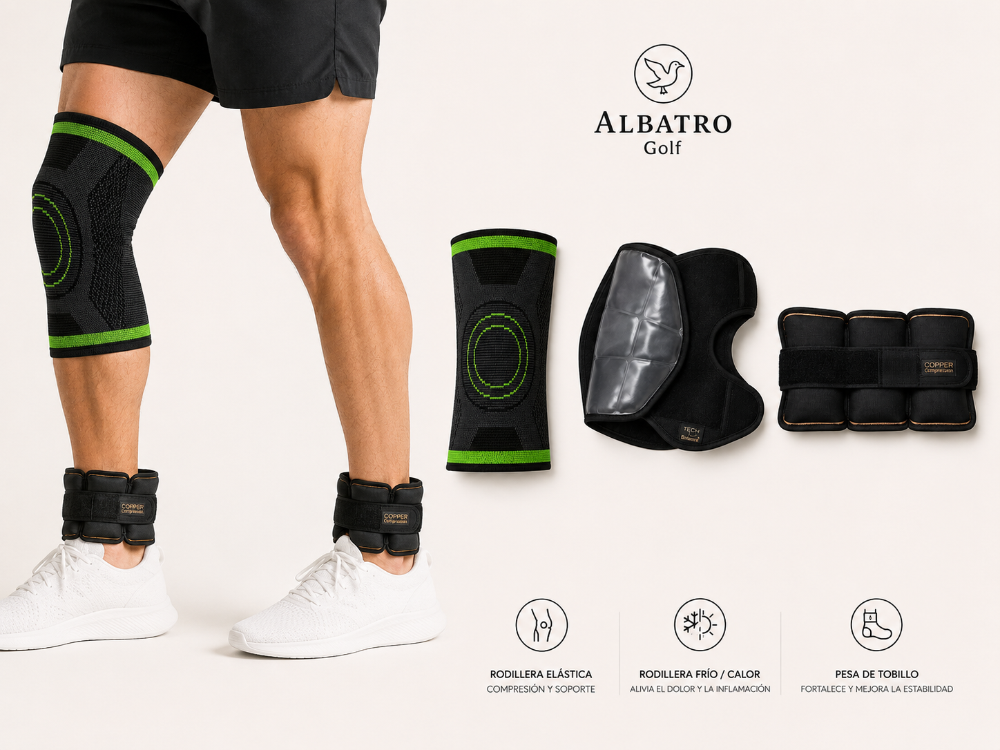 Kit Recovery 04 Rodilla - Albatro Golf