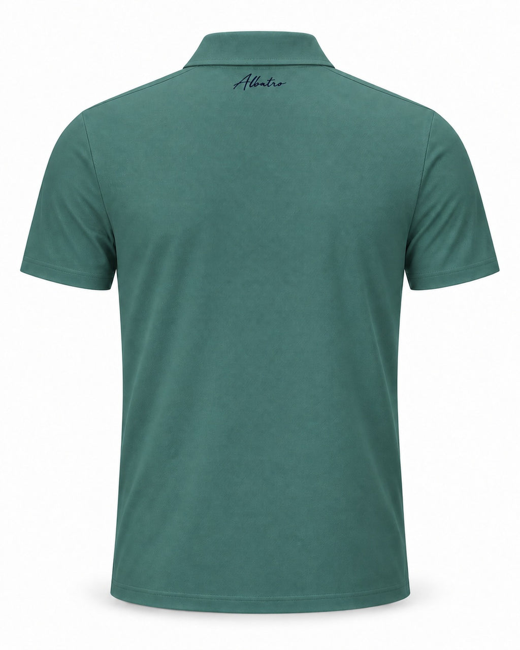 Polera Dry Fit Golf Performance. Verde Petróleo